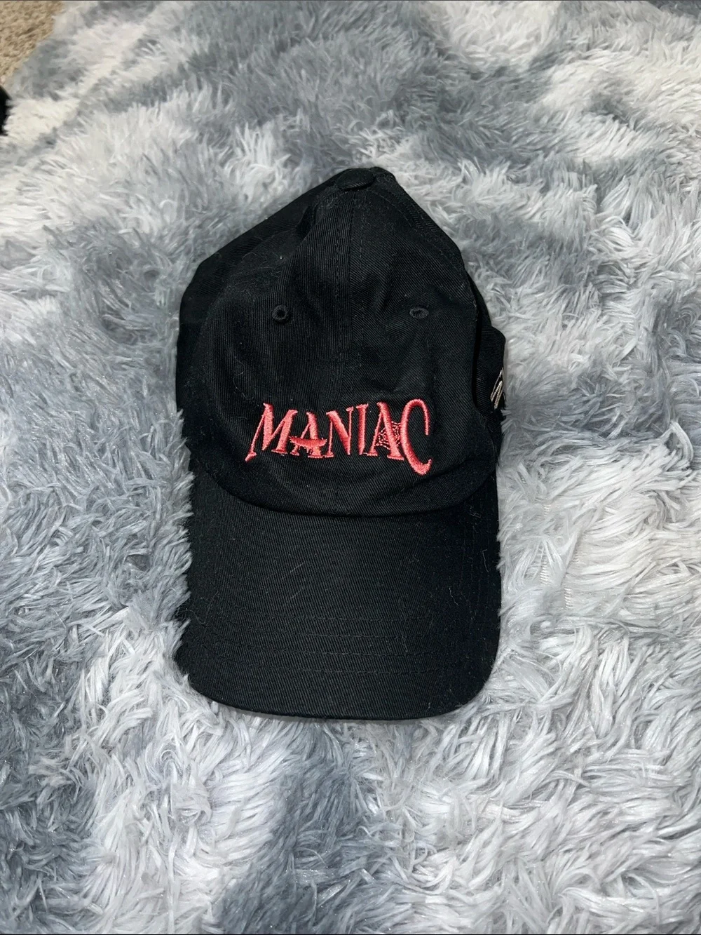 Stray Kids 2023 MANIAC Tour Embroidered Black Baseball Cap OSFA